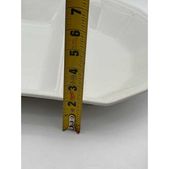 Pfaltzgraff PROVIDENCE Large Divided Plate Christmas dish 16" Serving platter - Picture 8 of 11